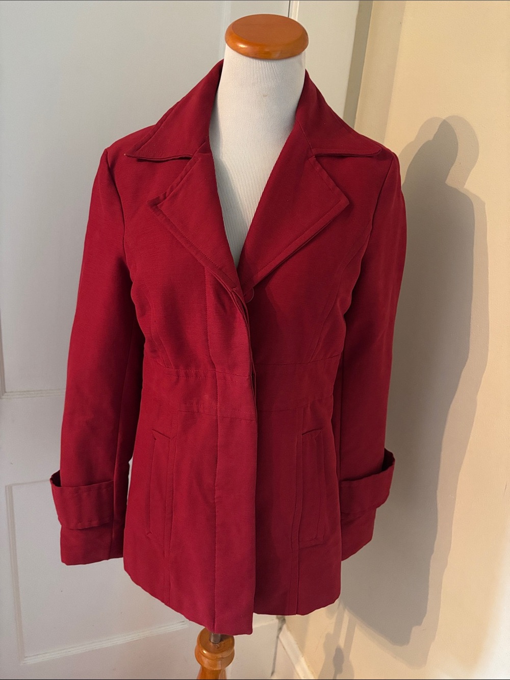 Women's Red Blazer Jacket
